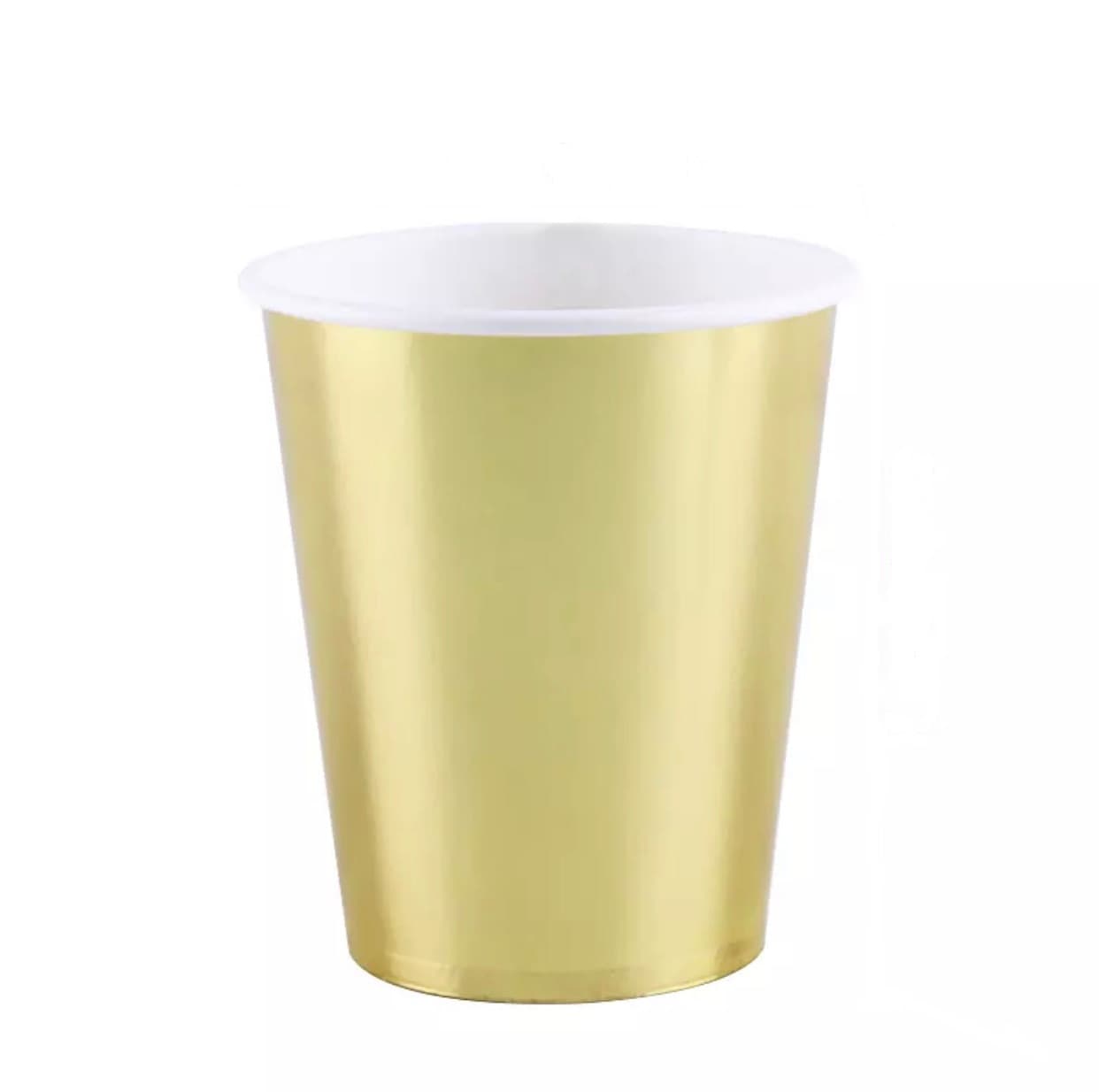 GOLD PAPER CUPS